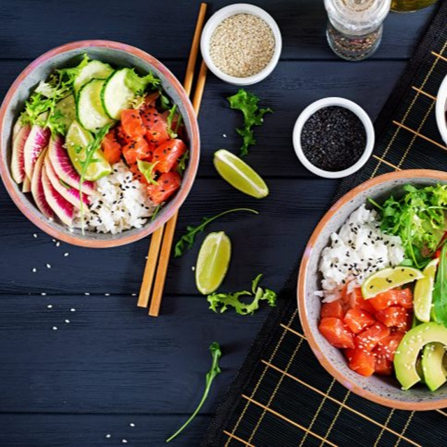 Poke bowl-pick three.