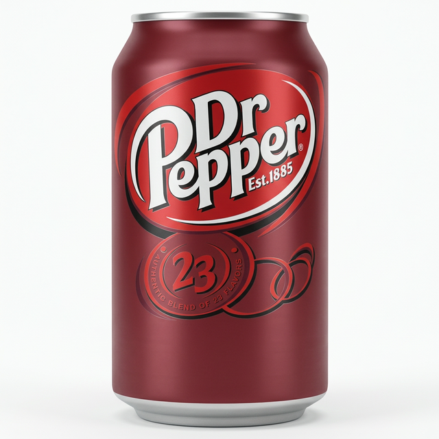 Can Dr Pepper.