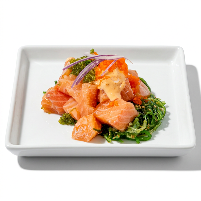 Salmon Tataki.