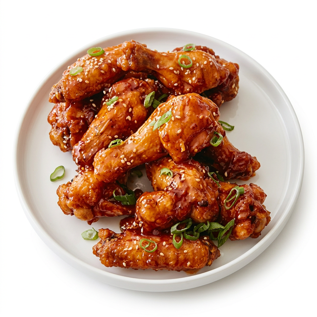 Orange Sauce Wing.