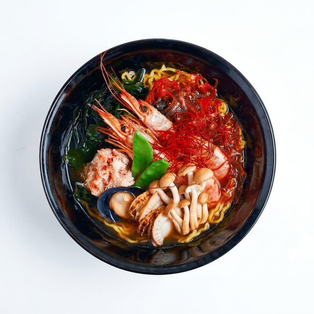 Seafood Deluxe Ramen.