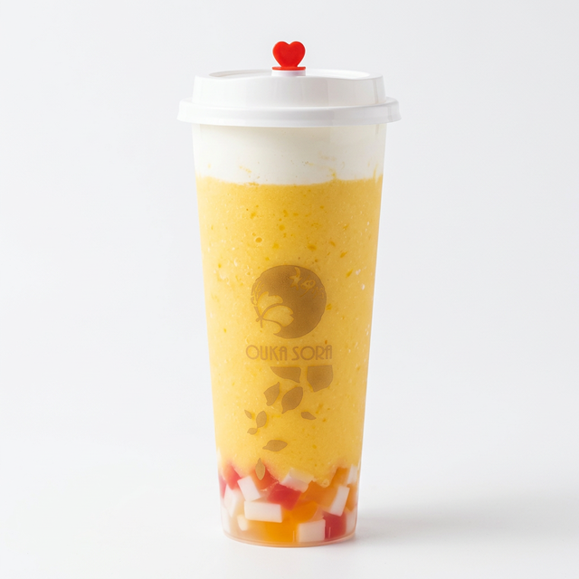 Mango Deluxe Smoothie.