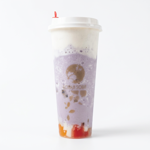 Taro Deluxe Smoothie.