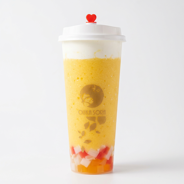Mango Deluxe Smoothie.