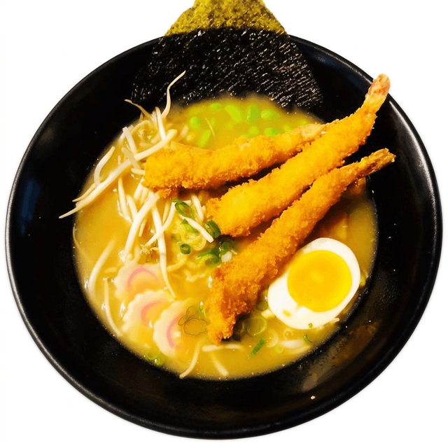 Shrimp Tempura Noodle Soup.