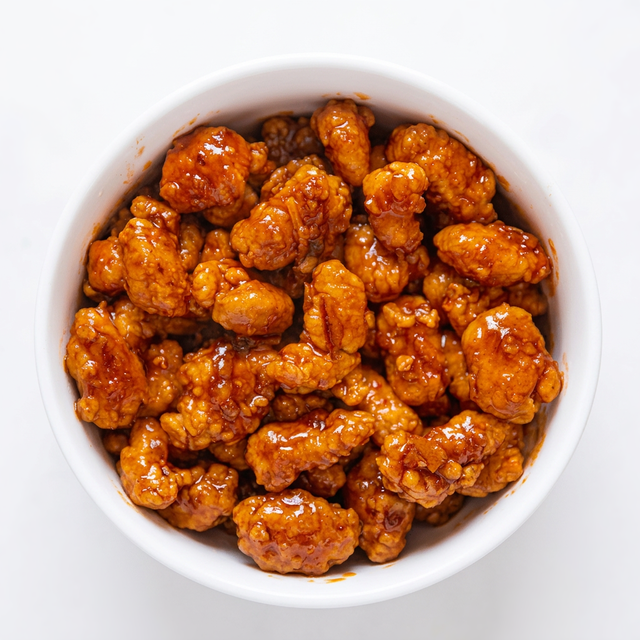 Orange Chicken Appetizer.