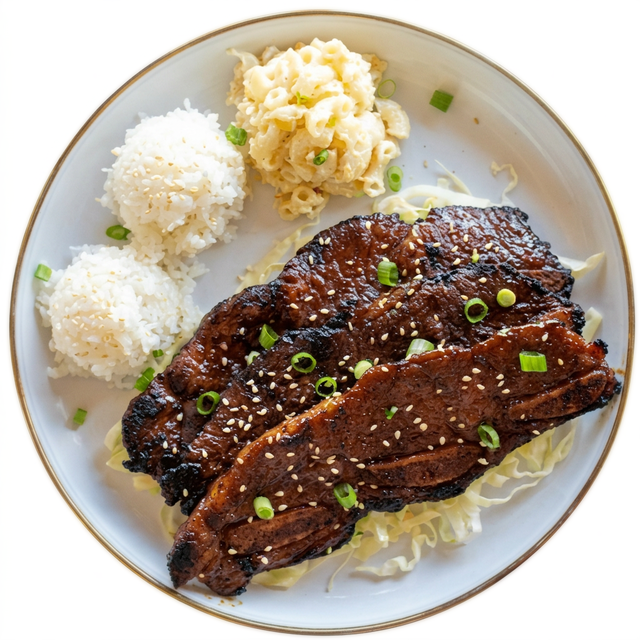 Hawaiian BBQ Short Rib.
