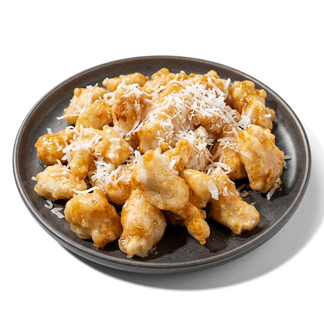 Coconut Chicken Appetizer.
