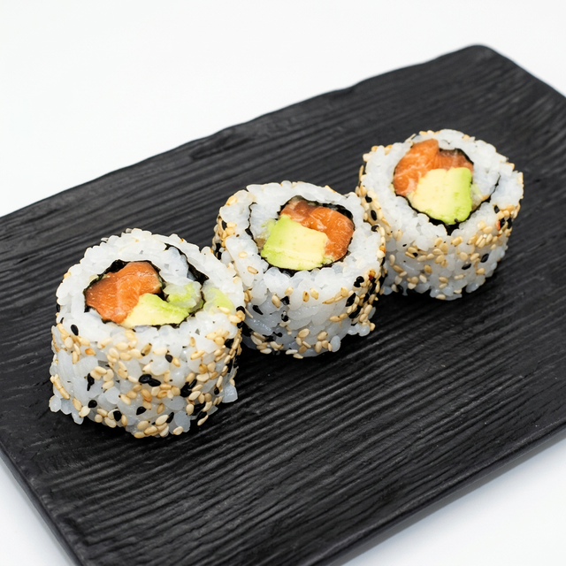 Salmon Avocado Roll.