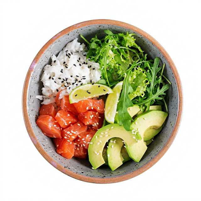 Salmon Lover Bowl.