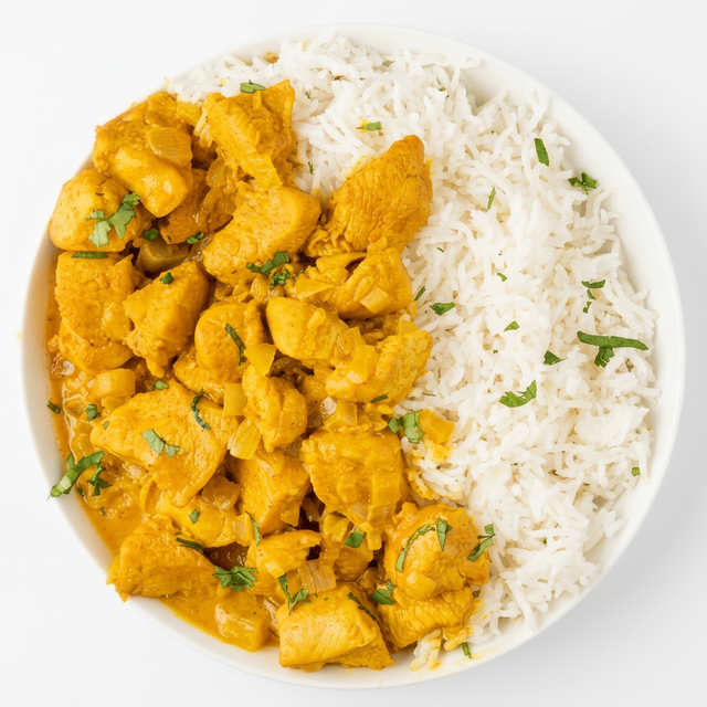 Hawaiian Curry Chicken.