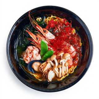 Seafood Deluxe Noodle Soup