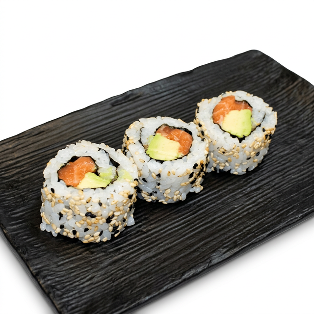 Salmon Avocado Roll.
