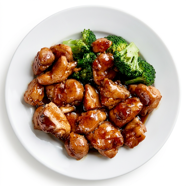 Teriyaki Beef & Shrimp.
