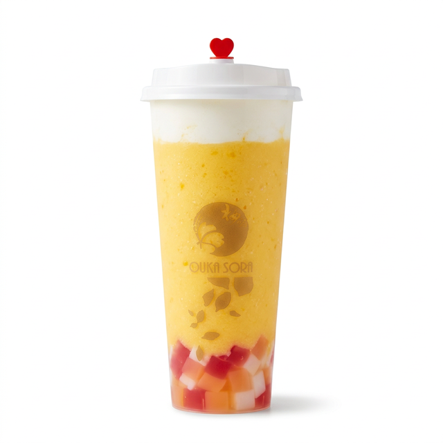 Mango Deluxe Smoothie.