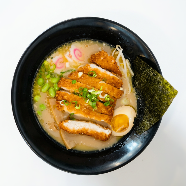 Chicken Katsu Noodle Soup.