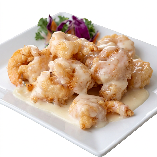 Coconut Shrimp Appetizer.
