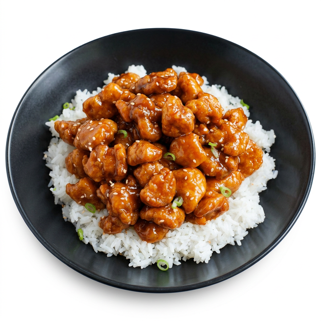 Orange Chicken.