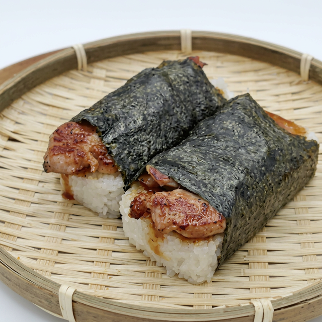BBQ Chicken Musubi.