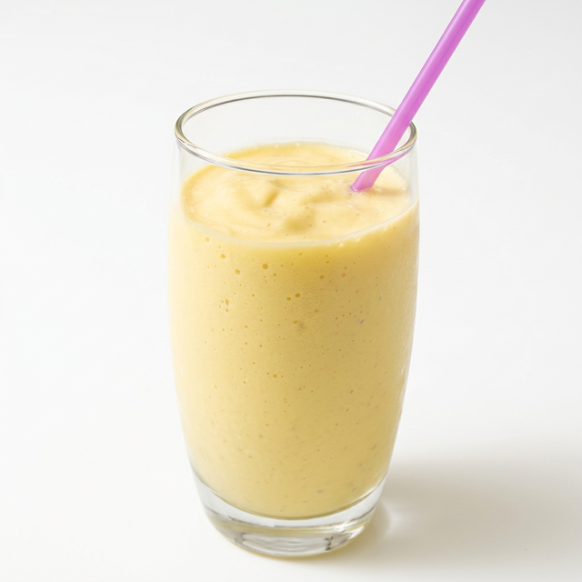 Mango Milk Tea.