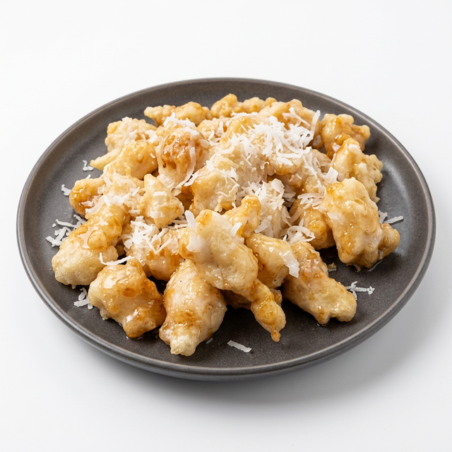 Coconut Chicken Appetizer.
