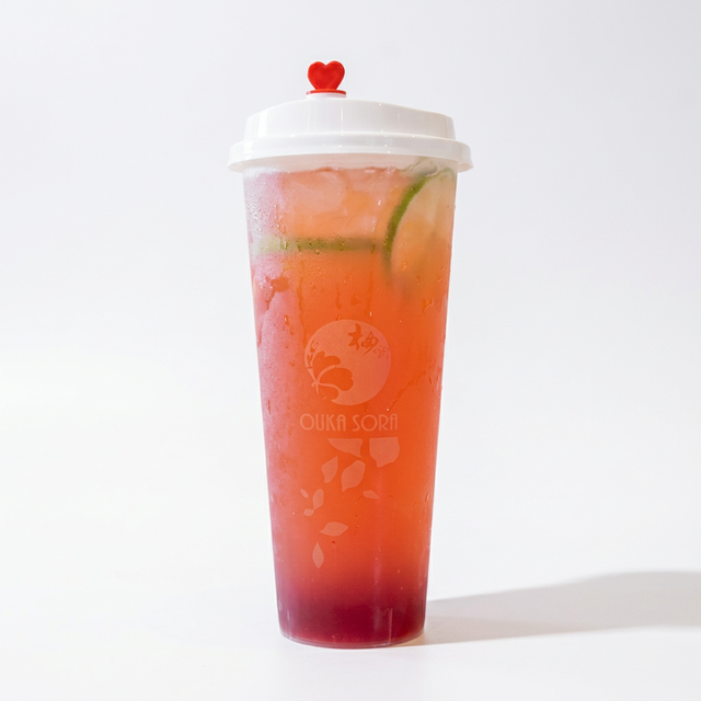 Strawberry Green Tea.