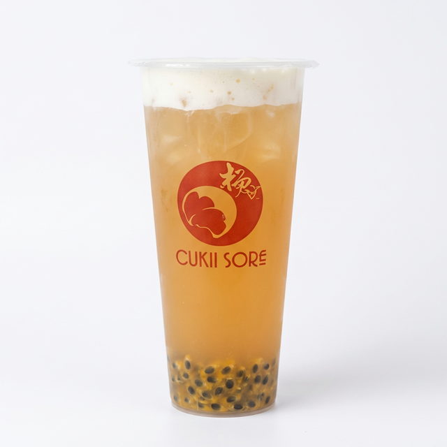 Passion Fruit Green Tea.