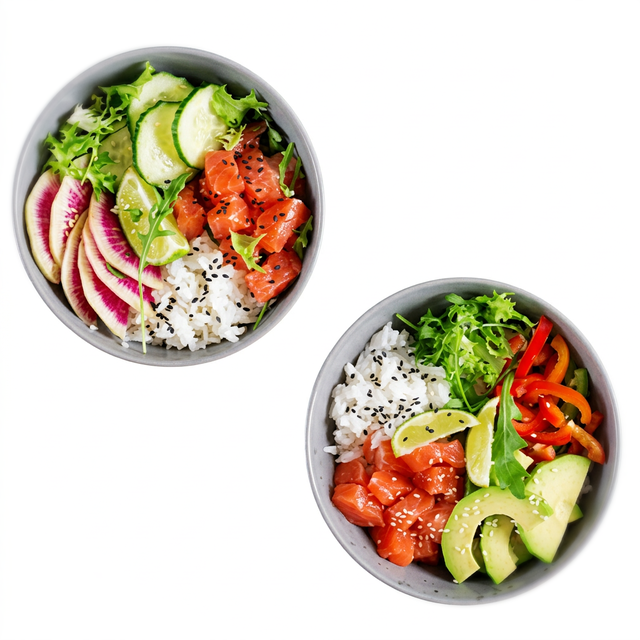 Salmon Lover Bowl.