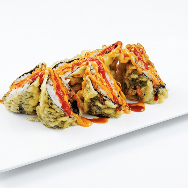Volcano Roll (Deep-Fried).