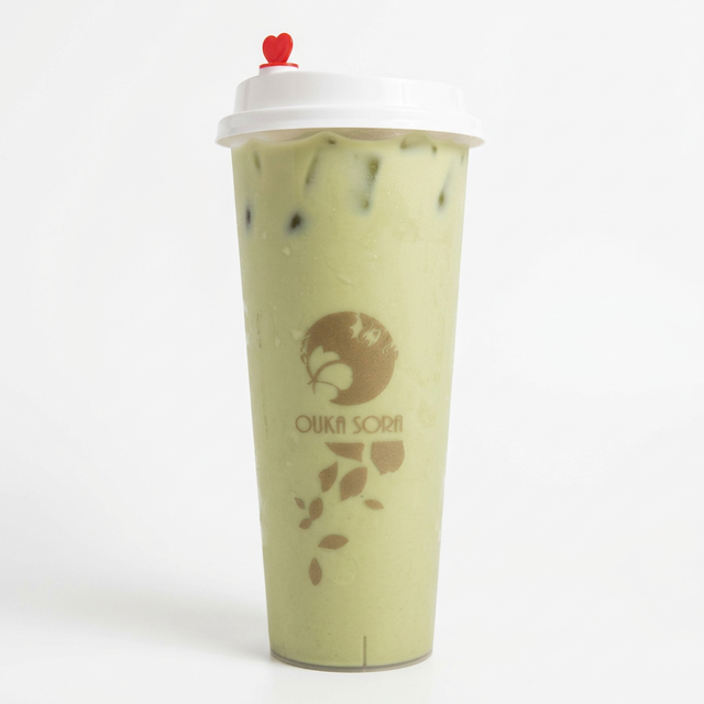 Matcha Milk Tea.