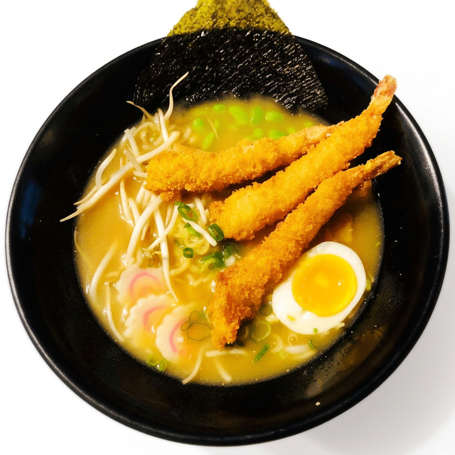 Shrimp Tempura Noodle Soup.