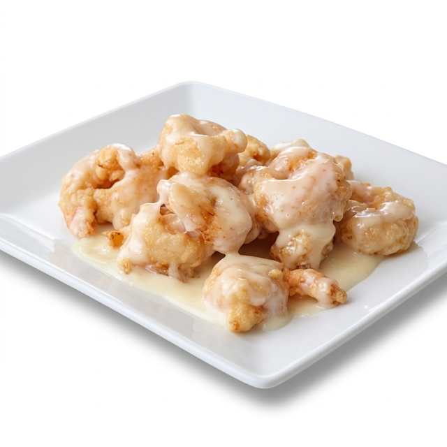 Coconut Shrimp Appetizer.
