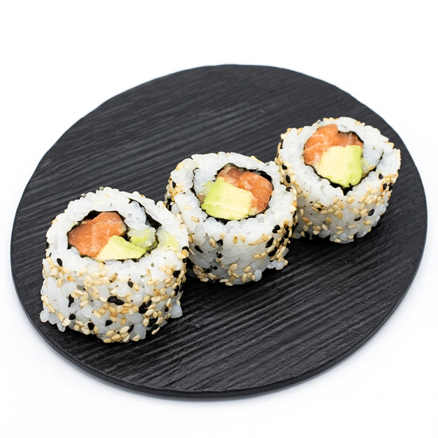 Salmon Avocado Roll.