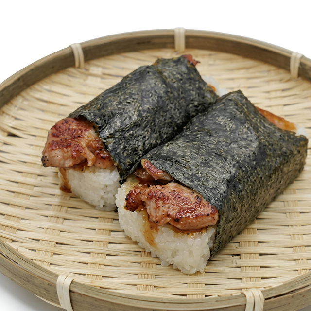 BBQ Chicken Musubi.